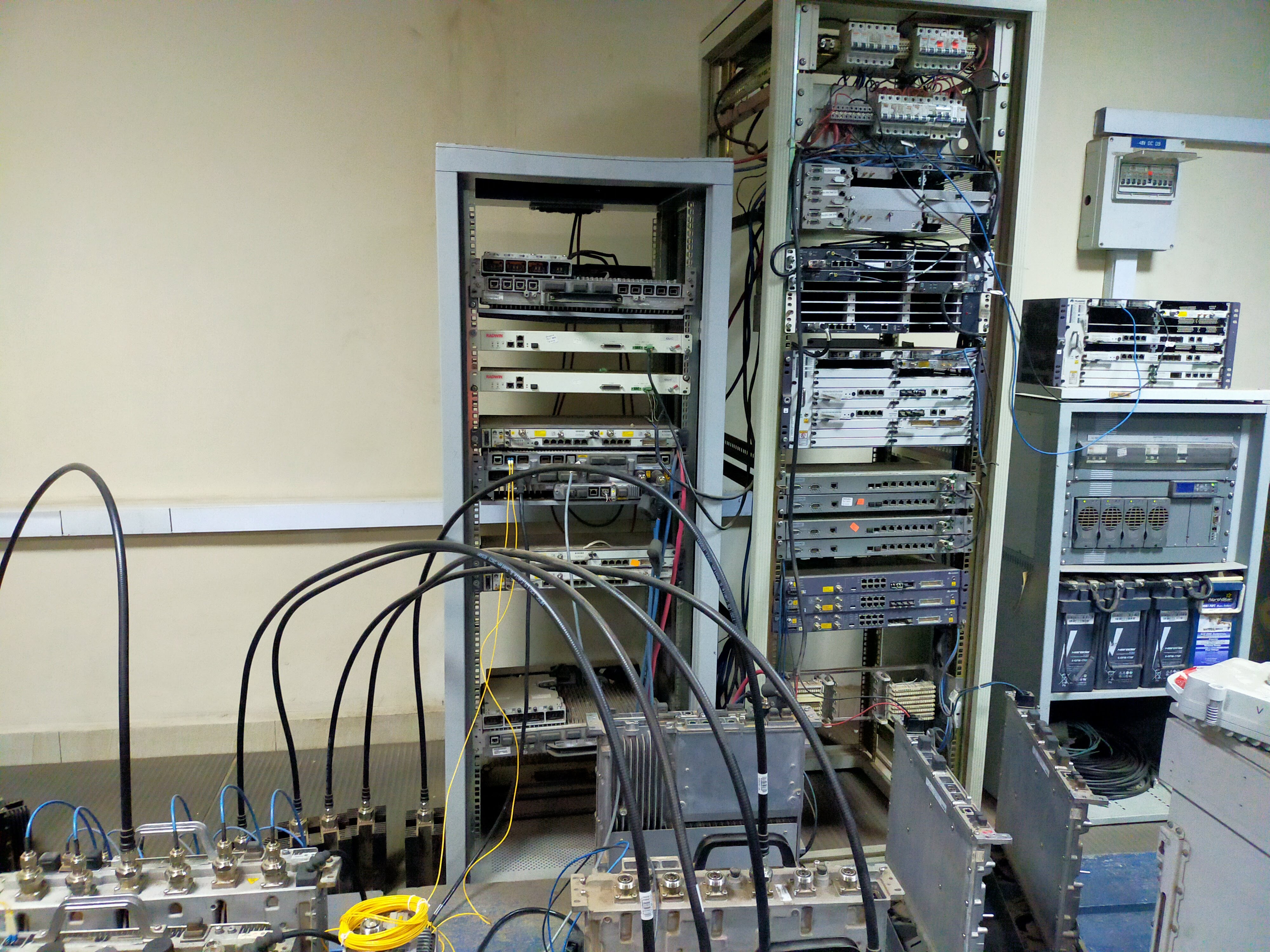 Telecom Equipment Room Setup